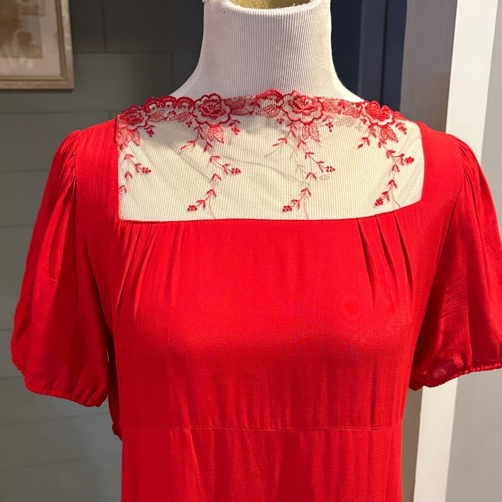Antoine et Lili Vintage lace trimmed dress - Picture 2 of 8